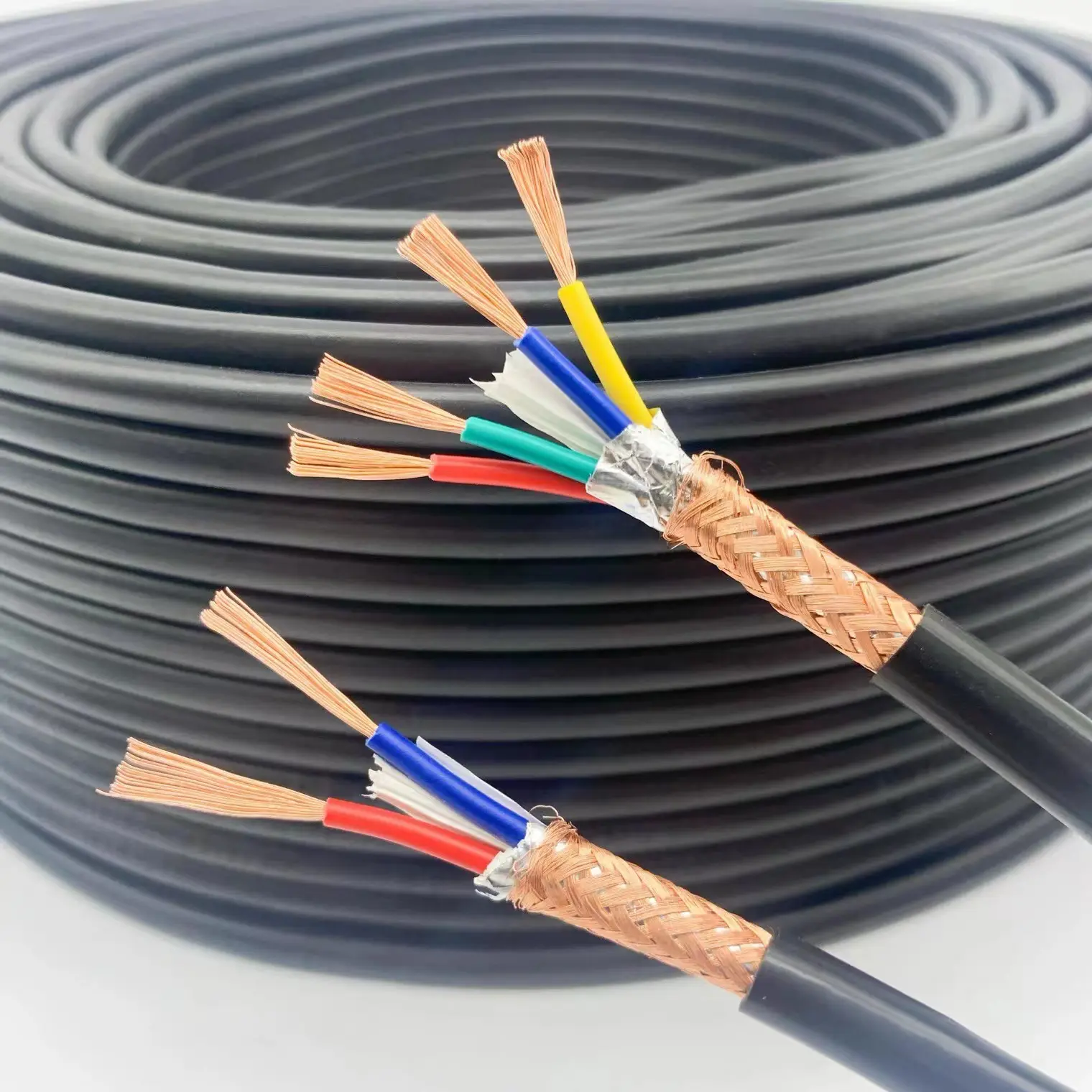 2 3 4 5 6 Core 0.2 0.3 0.5 0.75 1 1.5 2.5 4 Mm2 300 300v PVC cable copper/tinned copper Rvvp Shield Flexible electric wire