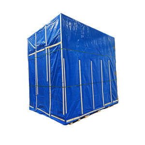Plywood <b>Wooden</b> <b>Box</b> 1100x1100x1100mm Fumigation Free For Export Logistics Packaging Turnover Use - Product Image 4