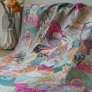 Nouveauté 2023 Tissu en dentelle de tulle de haute qualité, broderie organza, brocart jacquard pour robes de soirée, tissu français antistatique pour ameublement et literie - Product Image 1