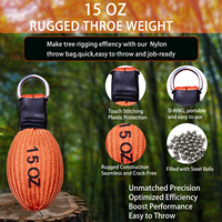 Sac de lancer robuste pour arboriculteur en nylon, sac de lancer multifonctionnel, kit d'équipement d'escalade, nouvel outil de protection antichute et de traction