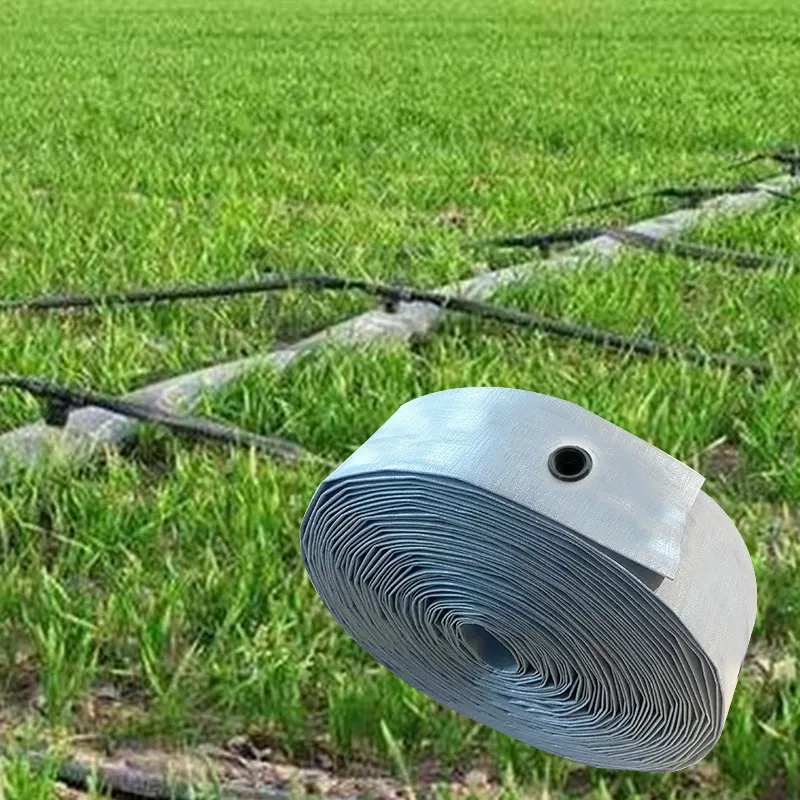 LYPLAST Tuyau en PE plat avec sorties pour système d'irrigation goutte à goutte