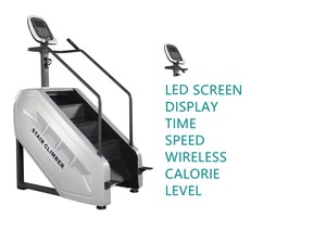 BMプロフェッショナル階段マシン、ジム用、工場直送、耐久性のあるスチールフレーム、業務用階段昇降機。 - Product Image 4