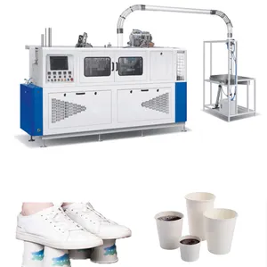 Fully Automatically Disposable Logo Printed Paper Coffee Cup Making Machine
