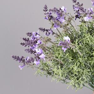Flor Artificial de Lavanda Meng Jie, Ramo de 7 Ramas, Decoración para el Hogar y Bodas, Material de PVC - Product Image 2