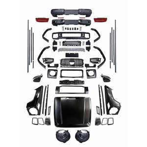 Kit de carrosserie de pare-chocs avant Facelift pour classe <span class=keywords><strong>G</strong></span> W463 W464 Kit de carrosserie de style ensemble complet conversion de mise à niveau de lifting pare-chocs avant arrière RHD - Product Image 1
