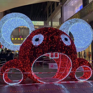 Large 3d Led Arch Ball <b>Light</b> For Christmas Holiday Outdoor Decorations In Malls And Plazas - Product Image 1