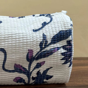 Bolsa de Cosméticos Floral para Mujer, Bolsa de Maquillaje de Viaje, Bolsa de Aseo para Mujer, Regalo para Damas de Honor, Juego de 3 Bolsas, Precio al por Mayor - Product Image 3