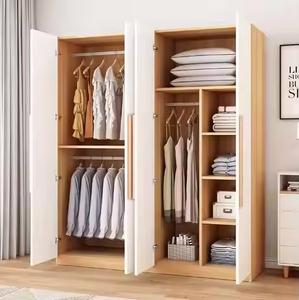Lemari Pakaian Kayu Modern Model Convertible, Berdiri Sendiri, Besar, dengan Laci untuk Kamar Tidur, Rumah, Kantor, Ruang Tamu - Product Image 2