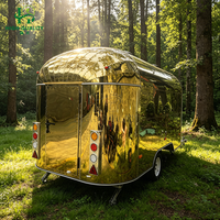Remorque alimentaire mobile sur mesure de haute qualité avec design compact pour la restauration en plein air et les festivals