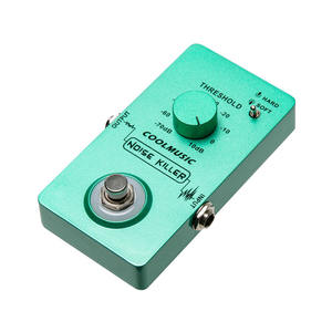 Pédale d'effets pour guitare basse ODM en acier inoxydable, analogique, True Bypass, anti-bruit avec contrôle de seuil, durable - Product Image 3