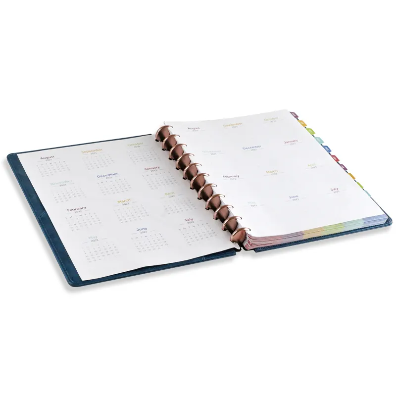 2024 Op Maat Kleurboek Afdrukken Wekelijks/Maandelijks Schema Planners Doel Dagboek Agenda Spiraal Coil Notebooks Kinderen Schrijven