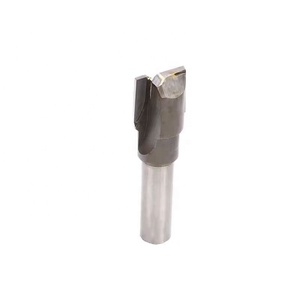 Factory Wholesale Junyi Two Flute Spiral Flat Straight Shank Tungsten Carbide Non-coated OEM Center <strong>Keyway</strong> <strong>End</strong> <strong>Mill</strong> Router Bit - Product Image 2