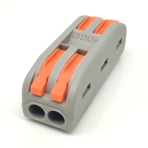 Conector <span class=keywords><strong>de</strong></span> cable <span class=keywords><strong>de</strong></span> palanca enchufable en línea 222-2 para sistemas <span class=keywords><strong>de</strong></span> iluminación y alimentación automotriz 32A 250V, empalme rápido a tope - Product Image 2