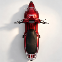 Moto électrique stable et performante 2000W, batterie 72V30AH, vitesse maximale 65km/h, frein à disque, moto pour trajets urbains