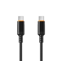 Câble de charge rapide USB-A vers Type-C 3A avec conducteur en cuivre pur et gaine en nylon pour téléphones mobiles