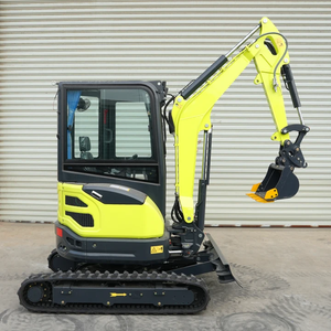 Miễn Phí Vận Chuyển Euro 5 Diesel 2.5 Tấn Mini Máy Xúc Trang Trại Thủy Lực Zero Tail Micro Digger Cảnh Quan Cao Su Theo Dõi Nhỏ Digger - Product Image 2