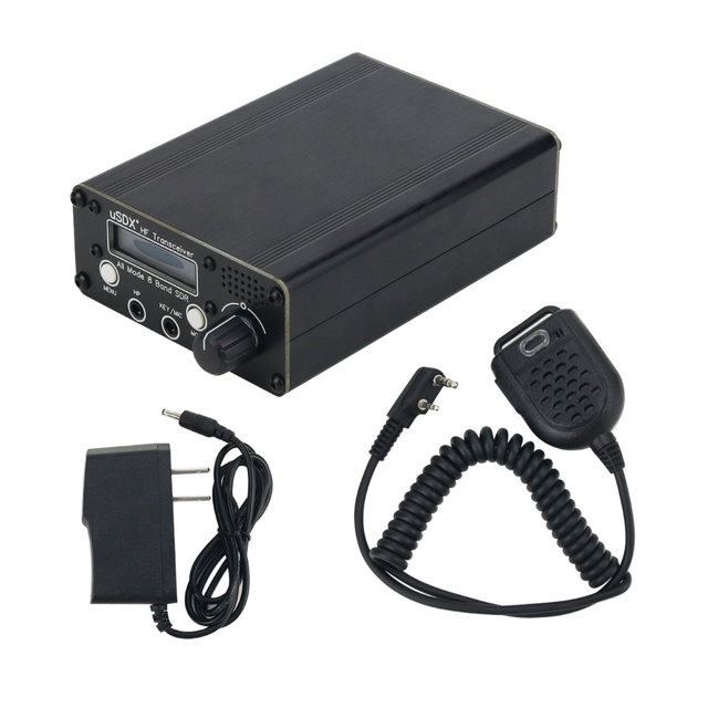 Latest AISANRAY USDX+ Plus 5W 80m/60m/40m/30m/20m 5-Band SDR All-Mode HF SSB QRP Transceiver Emergency Radio Internet Radio