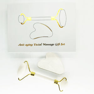 Rouleau de jade anti-âge personnalisé de haute qualité, rouleau de jade facial Xiuyan et Gua Sha - Product Image 3
