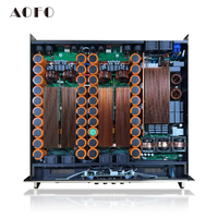 AOFO 1U 2/4 Kanal 1000W D Sınıfı Amplifikatör Profesyonel D Sınıfı Amfi Yüksek Güçlü Ses Amplifikatörü Sahne Ses Sistemi için