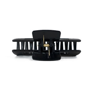 CANYUAN Pinza de pelo de silicona hueca cuadrada de 10,3 cm <span class=keywords><strong>Clips</strong></span> de garra suave de plástico de estilo europeo y americano Clip de garra Flexible - Product Image 4