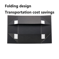Boîte en papier rigide pliable magnétique personnalisée avec logo imprimé de haute qualité pour cadeaux d'entreprise, bijoux, vêtements, emballage pour les entreprises