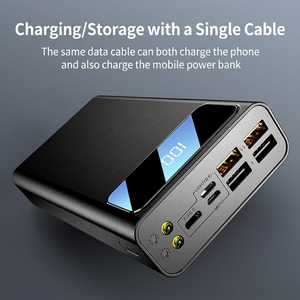 Banco de Energía de 60000 mAh con Pantalla Digital, Carga Rápida, Múltiples Puertos para Teléfono, Portátil, Uso Universal - Product Image 3