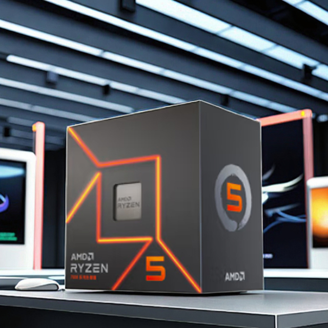 AMD 7500F Processor with 3.7GHz 38MB Socket AM5 Desktop Processor for Computer