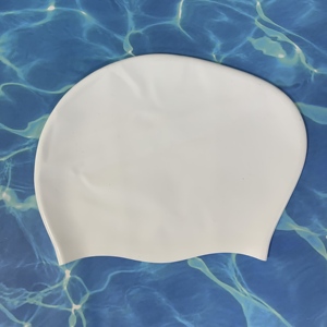 Mềm mại thoải mái Silicone đào tạo cạnh tranh mũ bơi tùy chỉnh in mũ bơi cho người lớn - Product Image 6