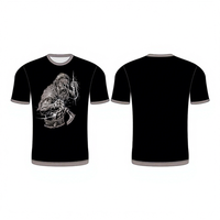 T-shirt surdimensionné à col tombant en tissu éponge 180g, personnalisé OEM, 95% coton 5% élasthanne, impression sérigraphique de haute qualité