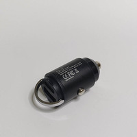 kualitas tinggi, adaptor pengisi daya ponsel, pengisian daya mobil super cepat, Port ganda logam paduan seng Tipe C 130W