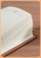 Journal d'étudiant A5 personnalisé et carnet d'agenda d'entreprise avec papier offset et carton reliure parfaite impression de logo personnalisé