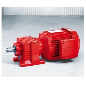 Nuevo Motorreductor Eléctrico Trifásico AC/DC Original R27 DRS71M4 0.55kw IE4 Eficiencia IE4 Montaje en Pie Reductor Industrial - Product Image 1