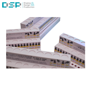 DSP fábrica vietnamita personalizado de lujo acrílico centro comercial cosmético cuidado de la piel aceite soporte de exhibición de escritorio - Product Image 4