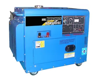 Mesin merek Jepang mini generator diesel super senyap dengan sertifikat ISO 9001