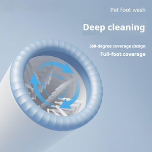 <span class=keywords><strong>Pulitore</strong></span> Automatico Elettrico per <span class=keywords><strong>Zampe</strong></span> di Animali Domestici con TPR Morbido, Macchina Ecologica per Lavaggio Artigli di Cani - Product Image 4