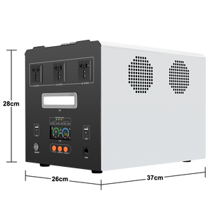 Centrale Électrique Hybride d'Urgence 2000W, Générateur <span class=keywords><strong>Solaire</strong></span> 1.5kW avec MPPT, Onduleur à Onde Sinusoïdale Pure UPS, <span class=keywords><strong>Kit</strong></span> Générateur Li-ion Hors Réseau - Product Image 2