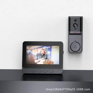 Vesafe 1080p không thấm nước video cửa điện thoại với OLED hiển thị & tuya App tương thích-nhôm xây dựng - Product Image 5