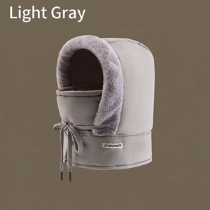 <span class=keywords><strong>Cagoule</strong></span> thermique coupe-vent noire avec masque en polaire et cache-cou pour le ski et les activités de plein air en hiver - Product Image 5
