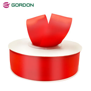 Cinta de Raso Rosa de 38 mm (1.5 Pulgadas) de Gordon Stock, Rollo de Papel de 50 Yardas, Doble Cara, para Regalo - Product Image 5