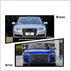 อะไหล่รถยนต์สำหรับ <span class=keywords><strong>Audi</strong></span> A8 D4 (11-17) ถึง (2023+) D5PS S8 ชุดแต่งตัวถังสำหรับกันชนหน้า กันชนหลัง ฝากระโปรง บังโคลน - Product Image 3