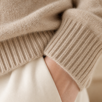 Cardigan en cachemire tricoté pour femme, col montant, boutons sur le devant, pull décontracté à manches longues, manteau pour tous les jours
