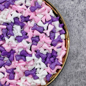 Customizable Label Sugar-free Fish Tail Shape <strong>Vegan</strong> <strong>Sprinkles</strong> Sugar Cake Decortiosns Lollipop - Product Image 1