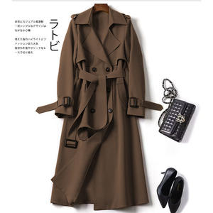 2024 nuova moda classica cappotto lungo per <span class=keywords><strong>donna</strong></span> giacca a vento <span class=keywords><strong>donna</strong></span> autunno <span class=keywords><strong>Trench</strong></span> <span class=keywords><strong>donna</strong></span> - Product Image 3