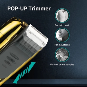 Rasoir électrique rechargeable pour homme, tondeuse à barbe et cheveux, utilisation humide et sèche - Product Image 6