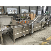 Groentewasmachine Industriële Chili Wasmachine Roterende Fruitgroente Wasmachine
