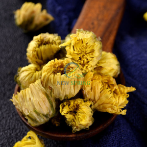 Boules de chrysanthème séchées de haute qualité pour le thé |   Naturel, séché au soleil, couleur dorée |   Vente en gros OEM/ODM acceptée - Product Image 6
