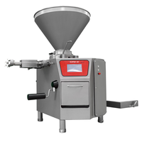 Línea de Producción de Salchichas al Vacío Modelo 2000, Máquina para Rellenar y Atar Salchichas, Picadora de Carne, Rellenadora de Salchichas