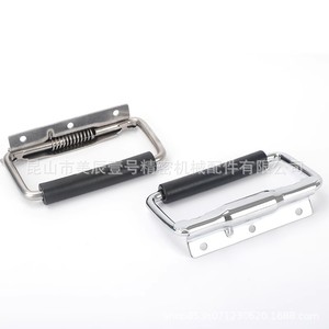 Manija de Puerta de Acero Inoxidable E-LUWUASPS131 304 con Retorno Automático, Diseño Industrial, Fácil Instalación - Product Image 4