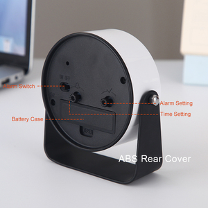 Cao cấp điện tử kim loại bàn quay đồng hồ báo thức với thân thiện với môi thiết kế hiện đại phong cách đài phát thanh tính năng - Product Image 5