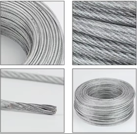 Câble en acier inoxydable pour système de suspension, assemblage de câbles métalliques sur mesure pour la sécurité industrielle